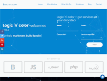Tablet Screenshot of logicncolor.com